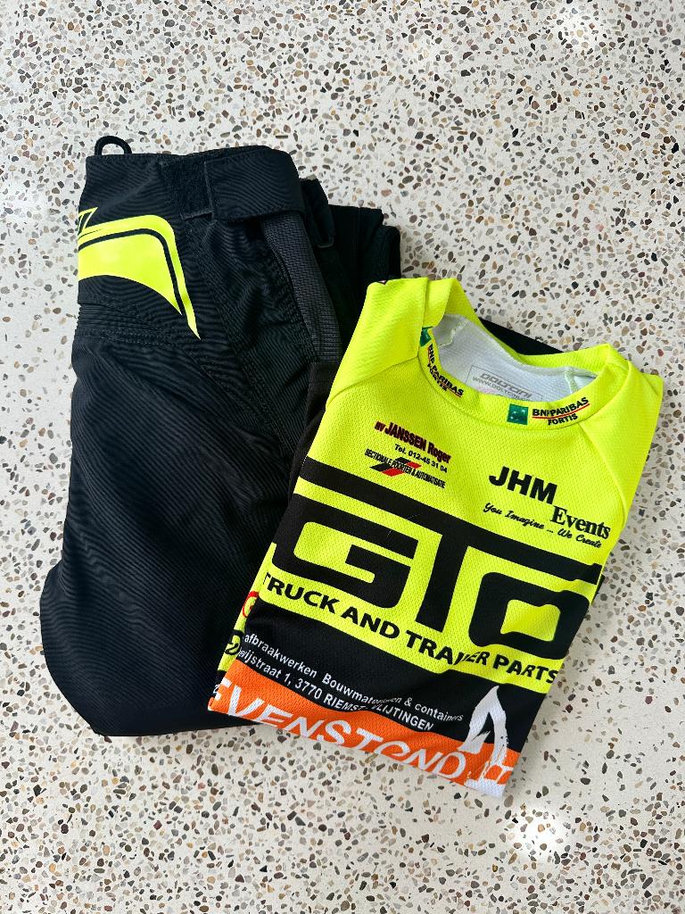 ZULU BMX broek met shirt maat Y30, Fietsen en Brommers, Gebruikt, Kinderen, ZULU, Overige maten