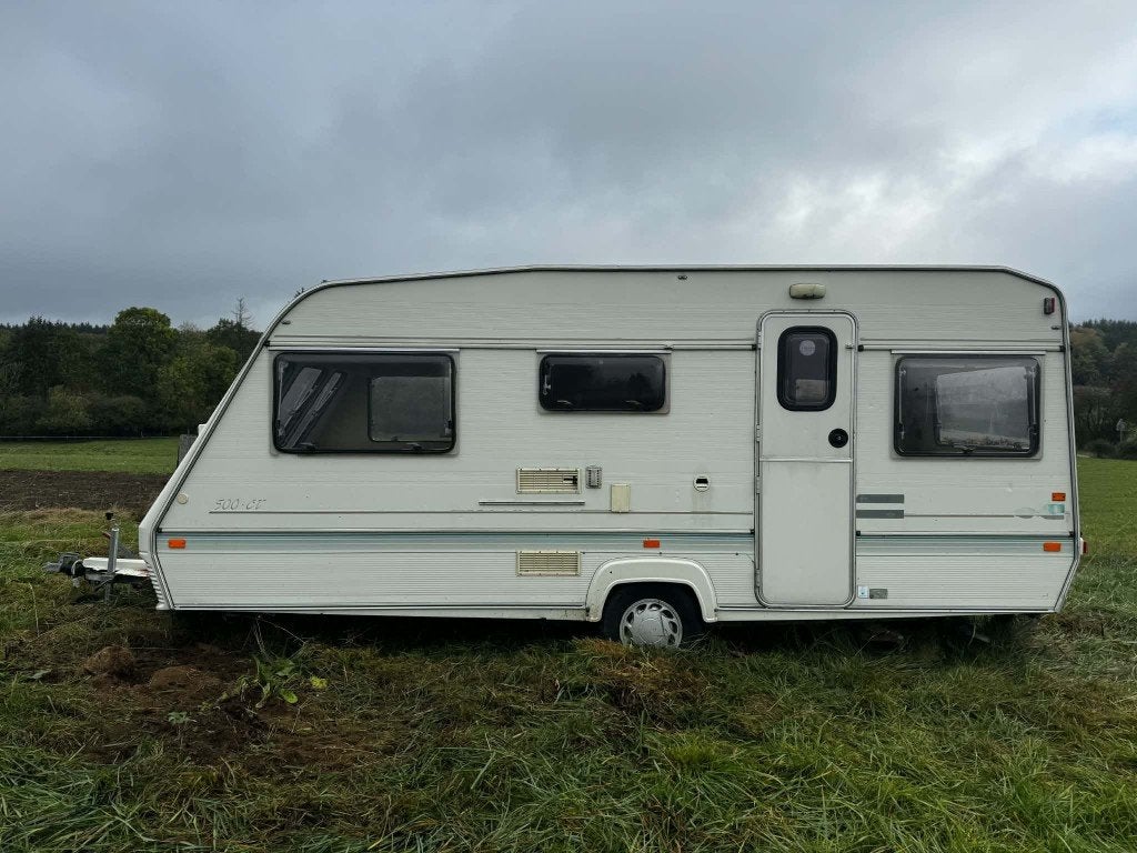 caravane de chantier, Enlèvement
