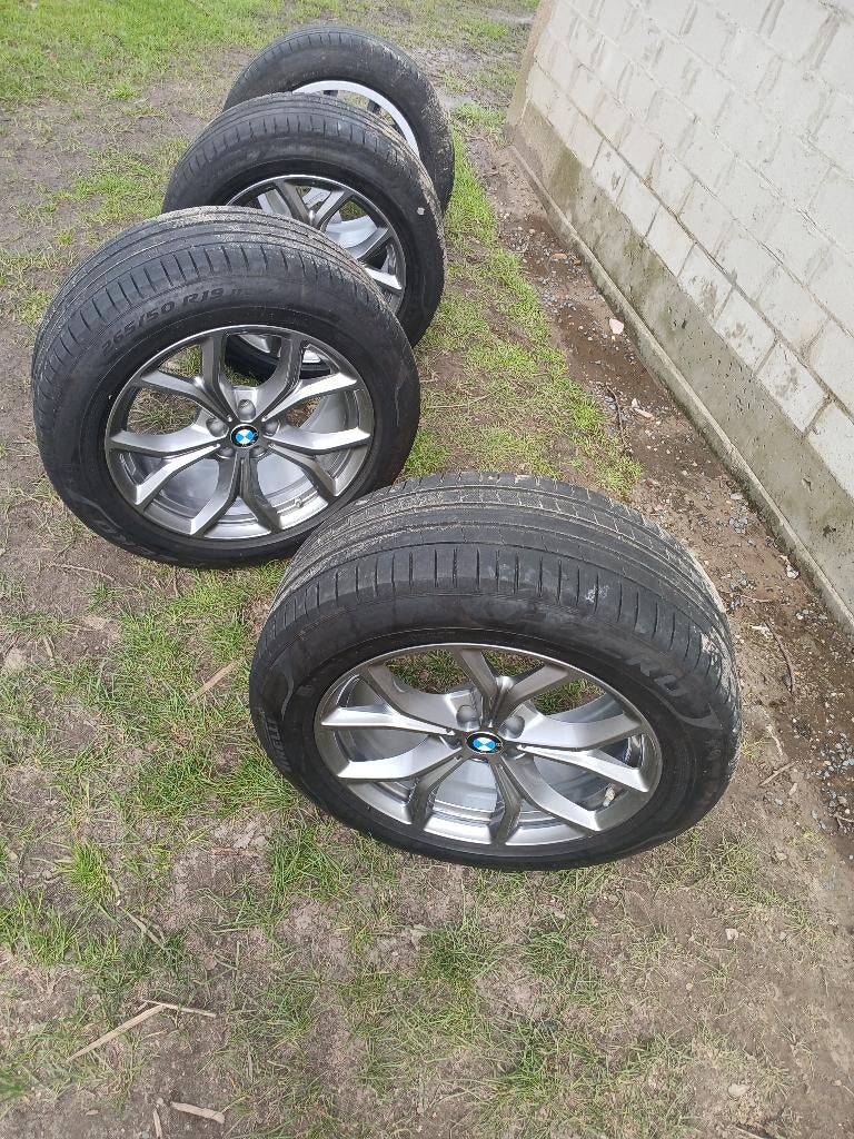 Bmw velgen x5 zomerset 265/50/19, Auto-onderdelen, Gebruikt, Velg(en), 265 mm, Zomerbanden