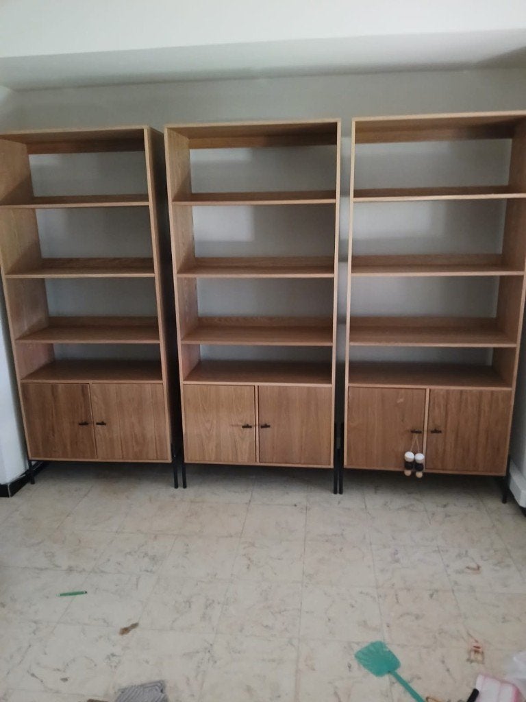 3 bibliothèques à vendre, Neuf, 100 à 150 cm, Autres matériaux, 50 à 75 cm