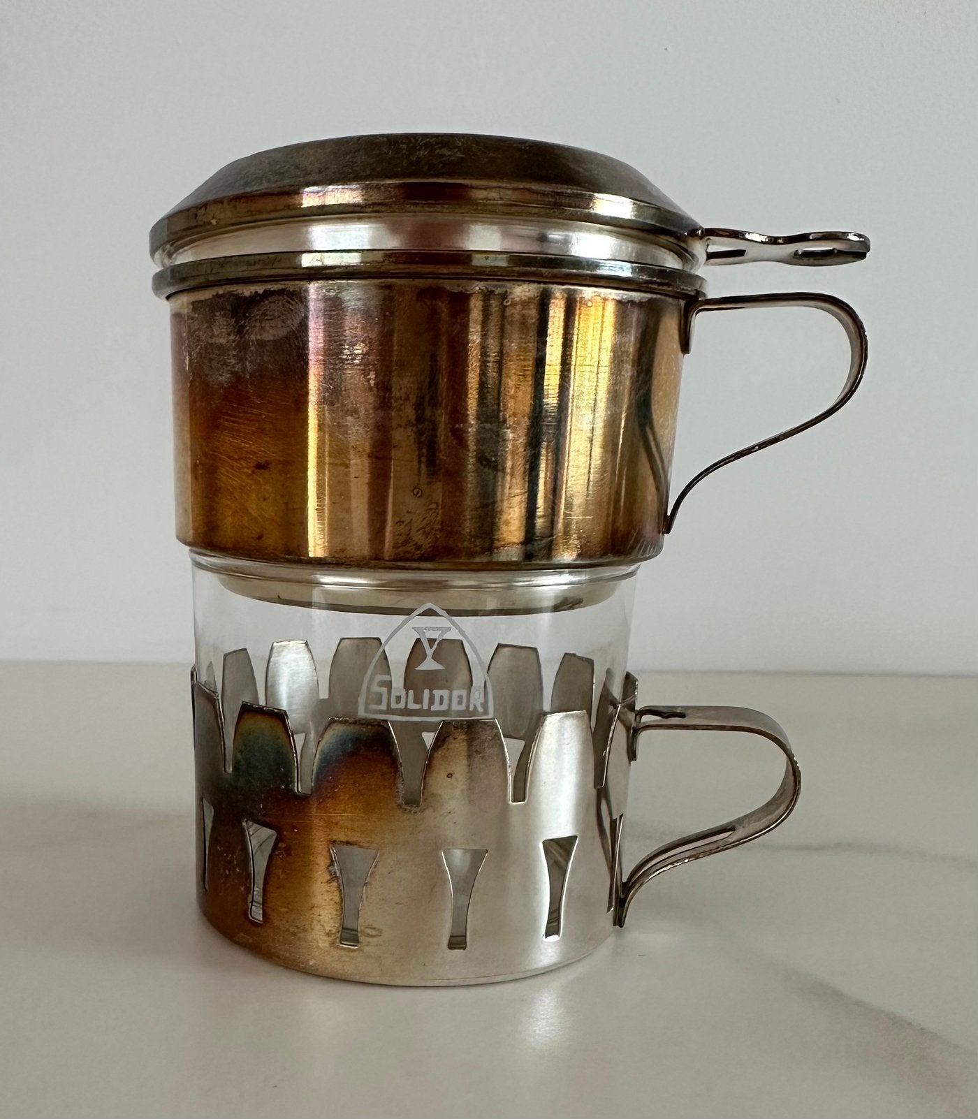 Zilveren koffiefilters, Antiek en Kunst, Ophalen, Zilver