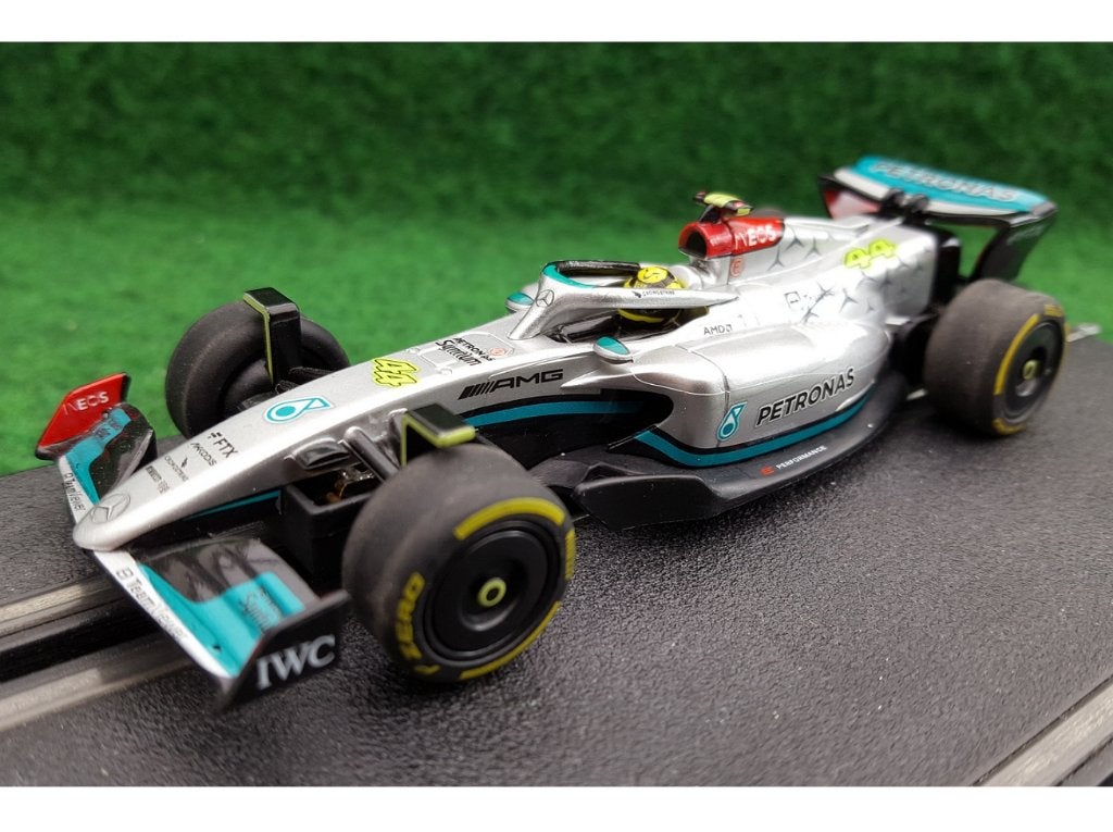 Carrera Go: Mercedes F1 Lewis Hamilton Nr. 44, Carrera, Ophalen of Verzenden, Elektrisch, Racebaan