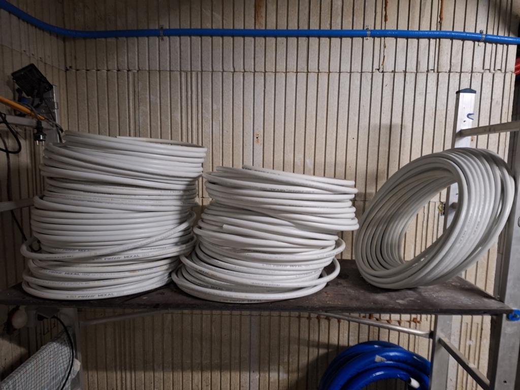 Vloerverwarming buizen 162, Ophalen
