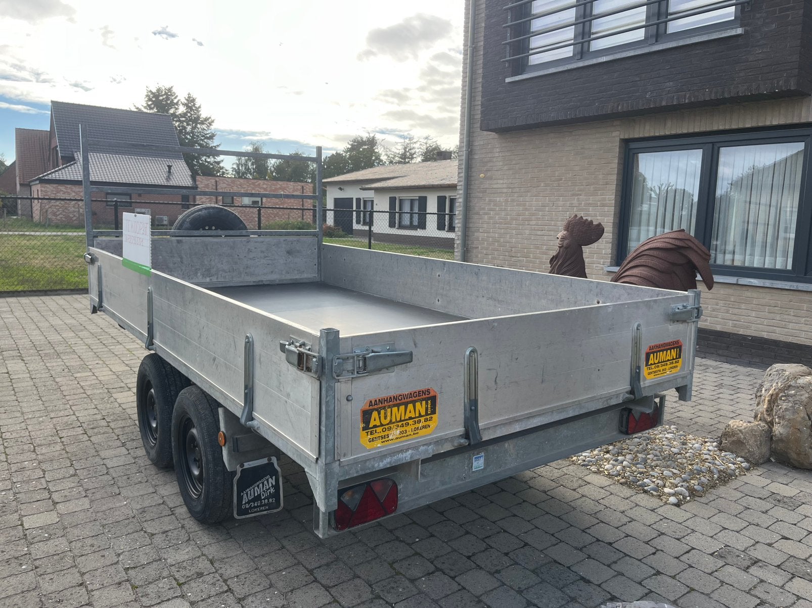 Aanhangwagen, Enlèvement, Comme neuf
