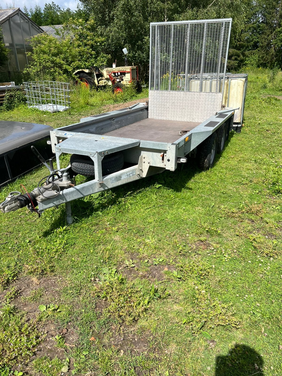 Machine transporter 2700kg, Ophalen of Verzenden, Zo goed als nieuw