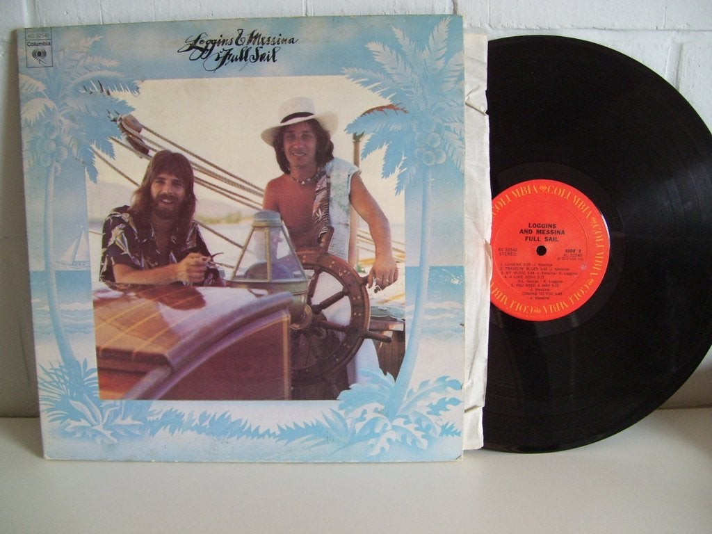 LOGGINS & MESSINA  full sail, Pop rock, Enlèvement ou Envoi, Utilisé, Pochette gatefold