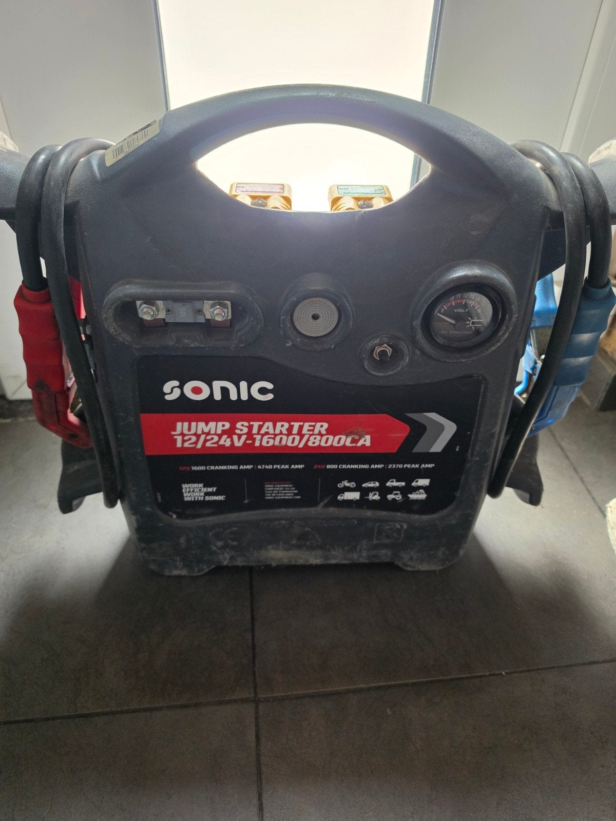 sonic jumpstarter, Ophalen
