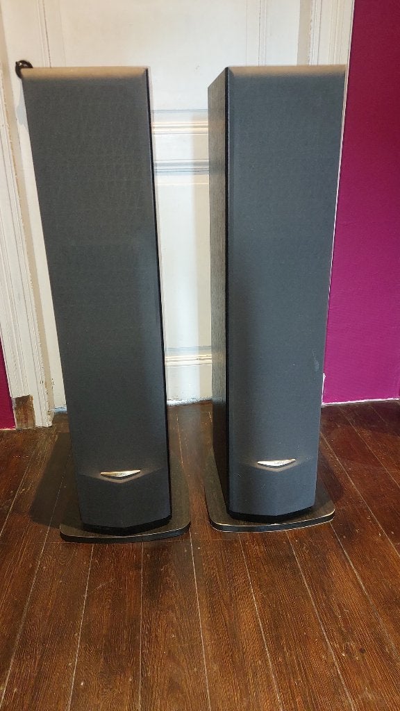 Enceintes Kenwood, Audio, Tv en Foto, Luidsprekerboxen, Ophalen, Gebruikt, Vloerstaande luidspreker