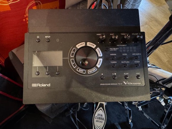 Roland td17 module, Muziek en Instrumenten, Ophalen, Zo goed als nieuw, Roland