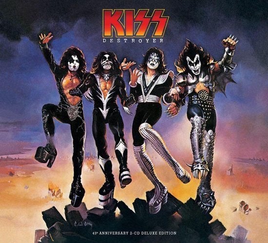 2 cd, Kiss, destroyer, anniversary deluxe edition. 4 euro., CD & DVD, CD | Rock, Enlèvement ou Envoi, Comme neuf, Rock classique