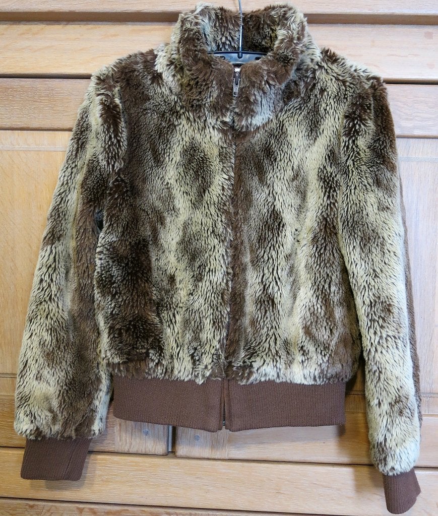 Blouson fausse fourrure état neuf, 12-13 ans, Enlèvement ou Envoi, Pull ou Veste, H&M, Comme neuf
