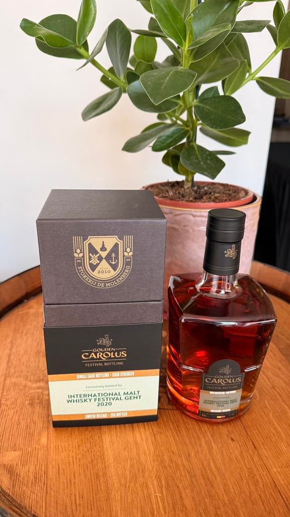 Gouden carolus whisky festival editie, Ophalen of Verzenden, Zo goed als nieuw
