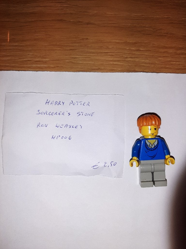 LEGO Minifig Harry Potter - hp006 Ron Weasley, Enlèvement ou Envoi, Lego, Harry Potter, Comme neuf