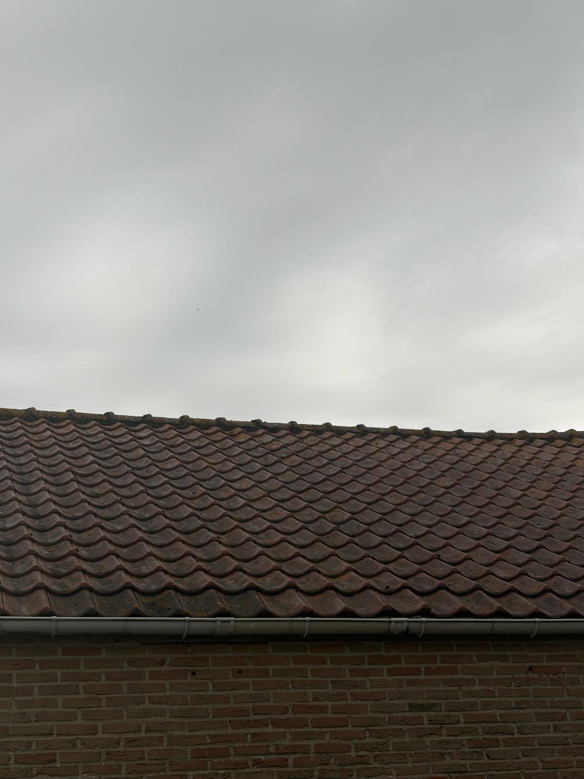 Traditionele dakpannen, Ophalen, Gebruikt, Dakpannen