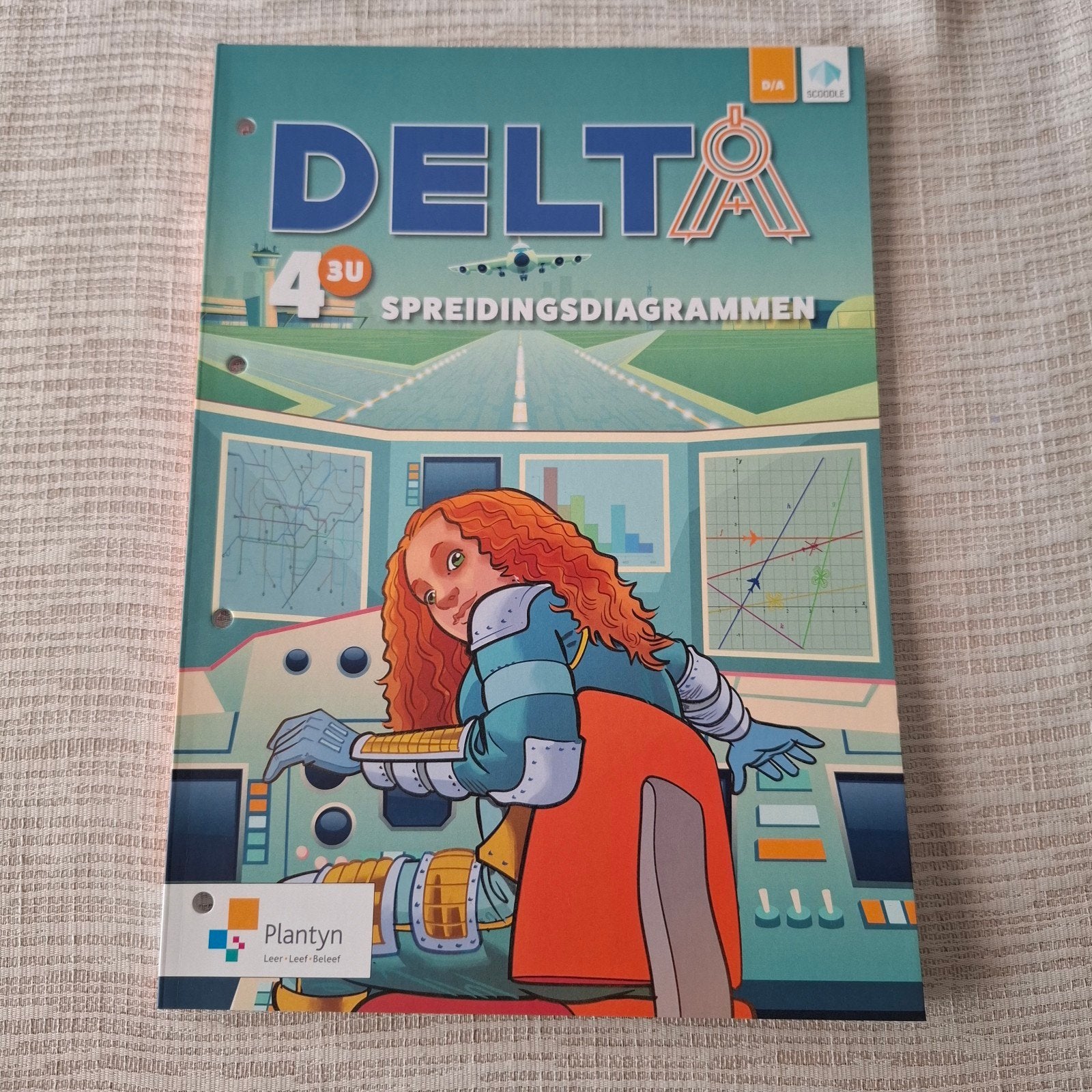 Greet Hex - Leerwerkboek Delta 4 3u Spreidingsdiagrammen, Boeken, Schoolboeken, Ophalen, Nederlands, Greet Hex; Maarten Arts; Wim Cornelissen; Ylke Van Dun; Liese...