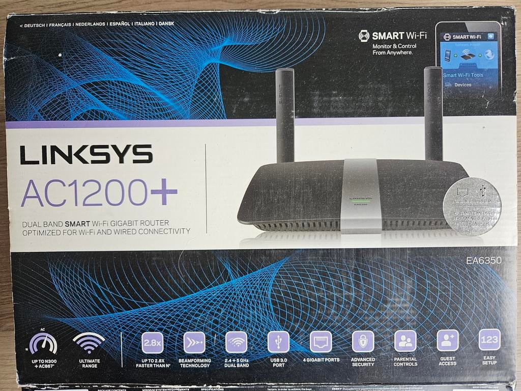 Linksys EA6350, Ophalen of Verzenden