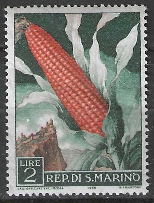 San Marino 1958 - Yvert 450 - Landbouwproducten (PF), Postzegels en Munten, Postzegels | Europa | Overig, Postfris, Verzenden