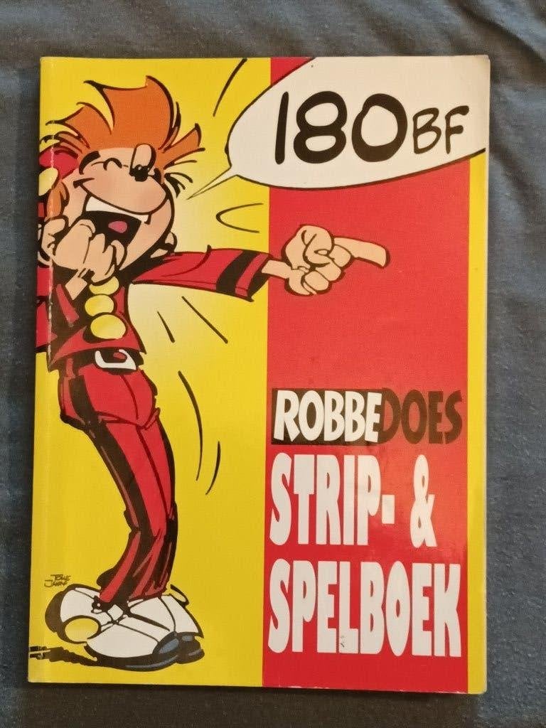 Robbedoes strip- en spelboek 3, Eén stripboek, Ophalen of Verzenden, Zo goed als nieuw