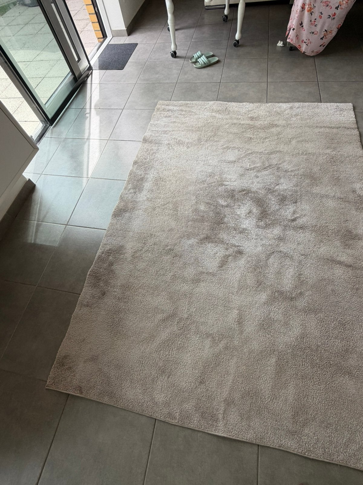 Lalee LIMA vloerkleed taupe 160x230 cm, Huis en Inrichting, Stoffering | Tapijten en Vloerkleden, Ophalen, Gebruikt, 150 tot 200 cm