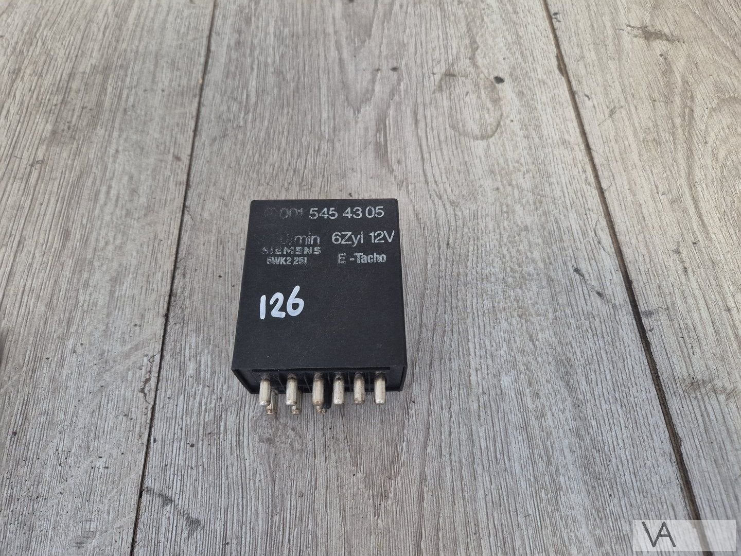 Brandstofpomp relais Mercedes W126 / SL R107 280 0015454305, Gebruikt, -, Ophalen of Verzenden, -