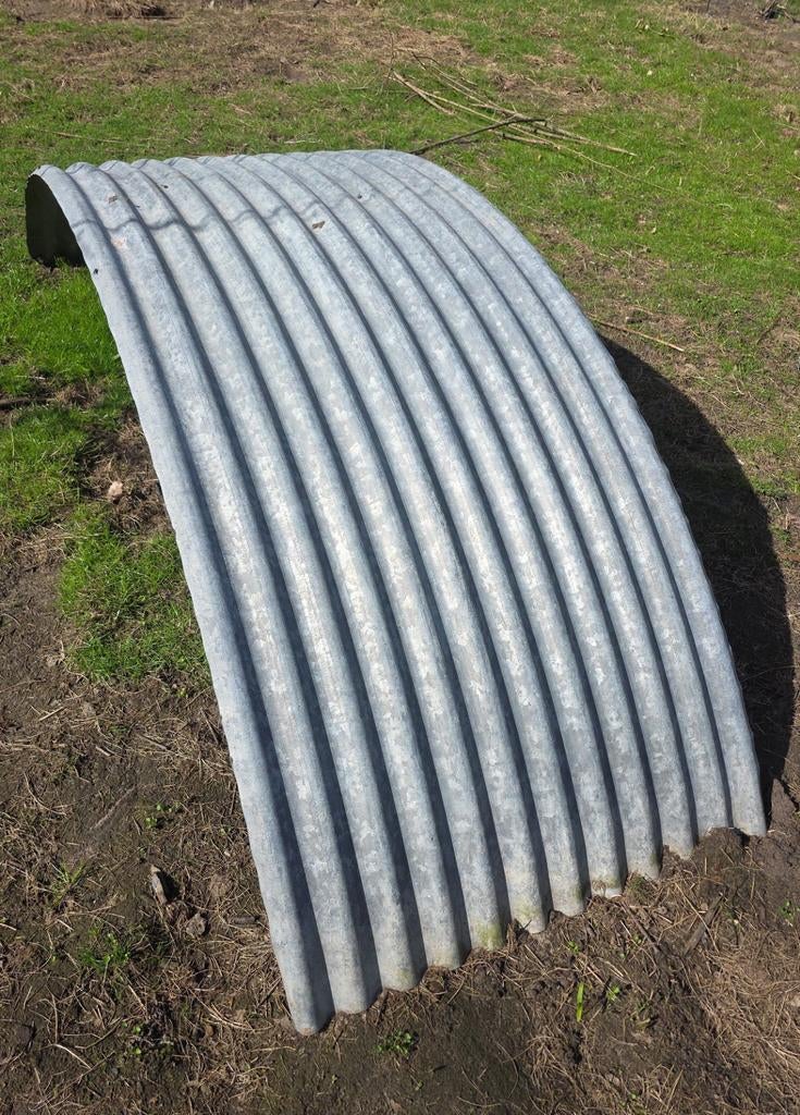 Witloofplaten, gebogen golfplaat, Ophalen