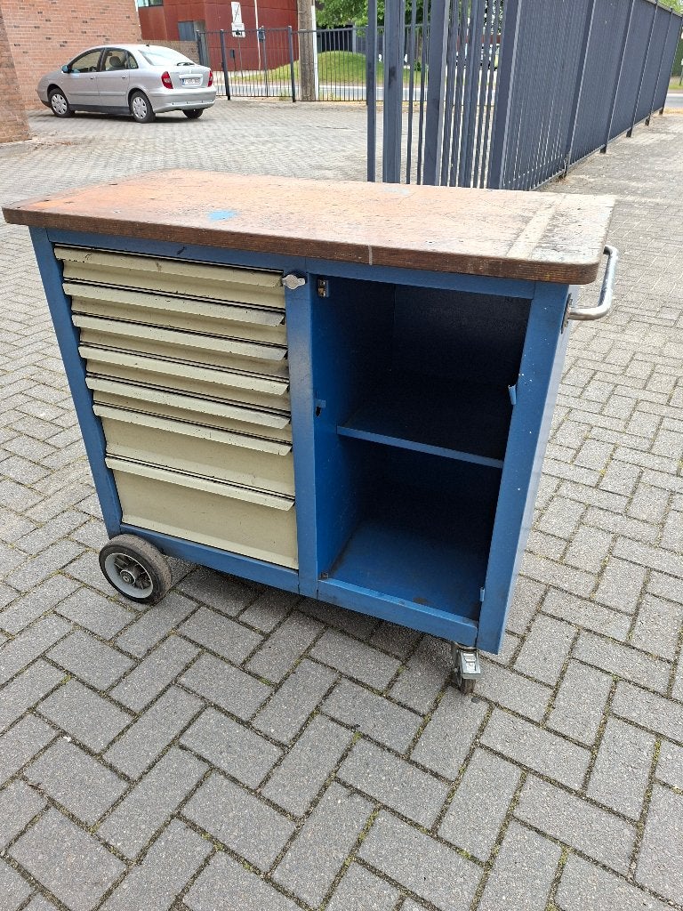 gereedschapskar gedore, Ophalen, Gebruikt