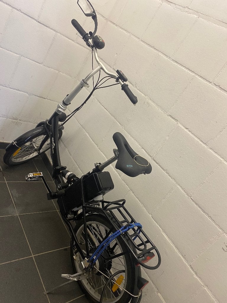 Elektrische vouwfiets, Ophalen, Gebruikt