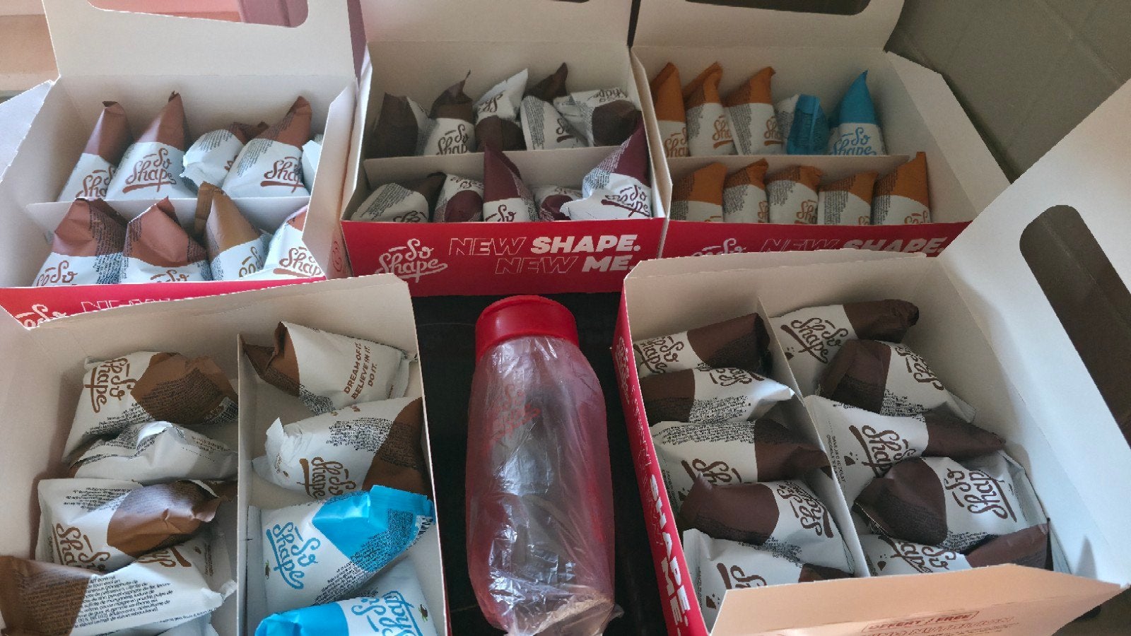 So Shape 48 berlingots et 8 pasta mac cheese + shaker, Envoi, Neuf