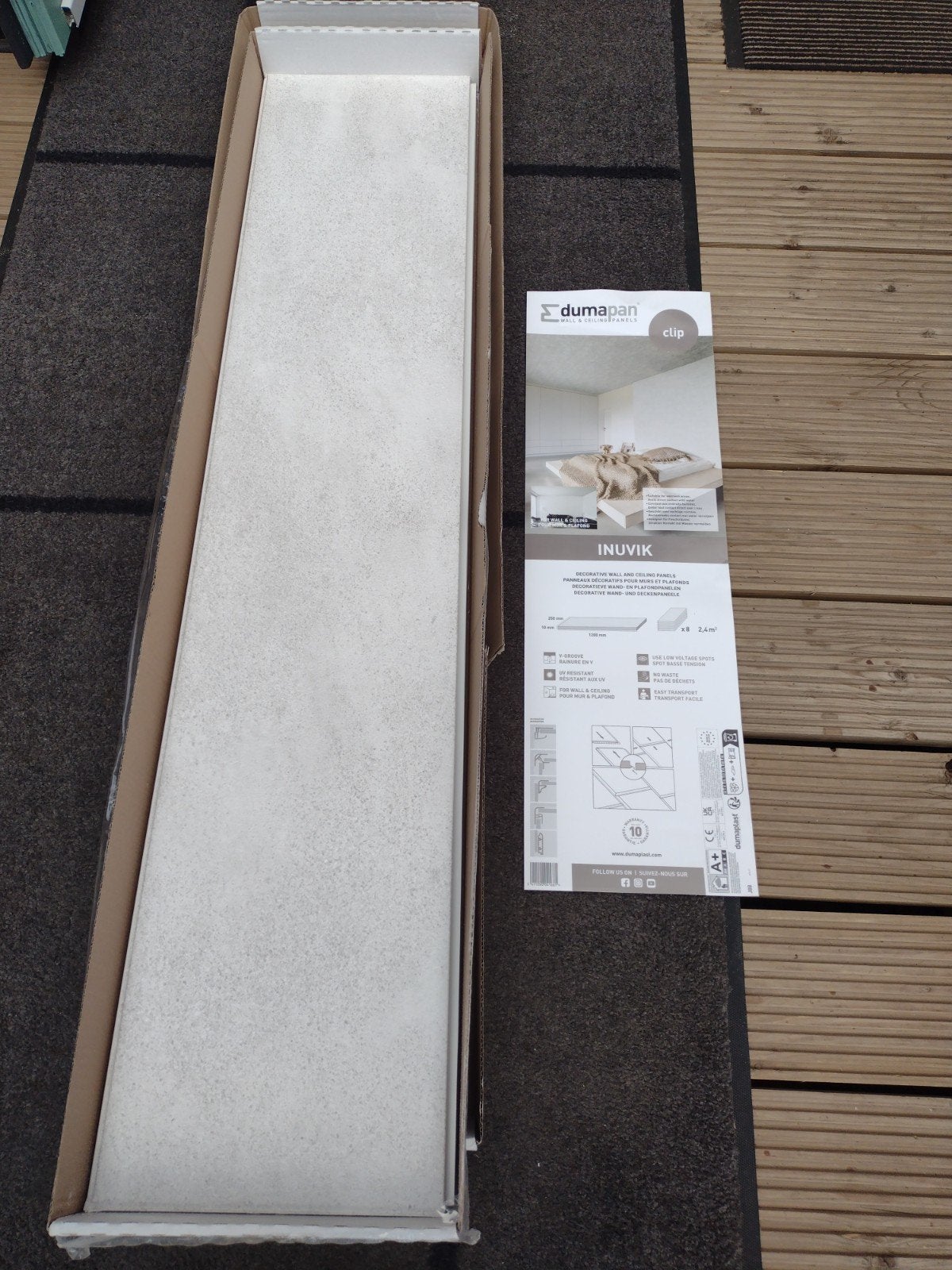 Dumapan wand/plafondpanelen 3 stuks -Gratis ! 250x1200 mm., Doe-het-zelf en Bouw, Platen en Panelen, Ophalen