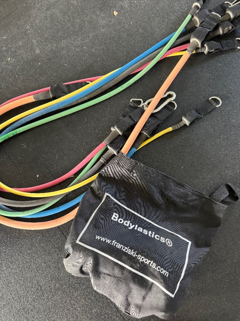Bodylastics, Sports & Fitness, Équipement de fitness, Enlèvement, Utilisé, Bande de résistance