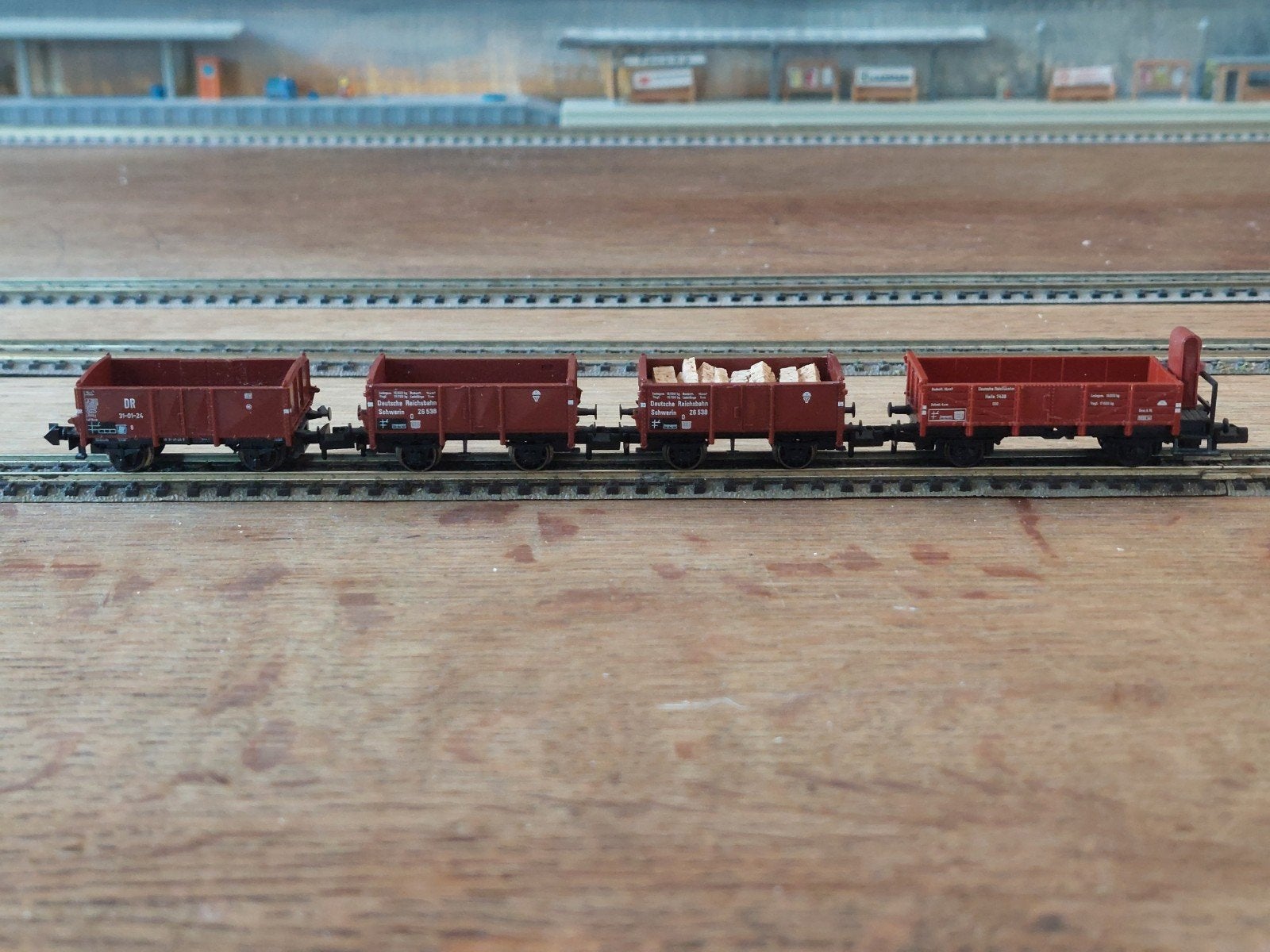 N schaal DR deutsche reichsbahn goederenset, Ophalen of Verzenden, Fleischmann