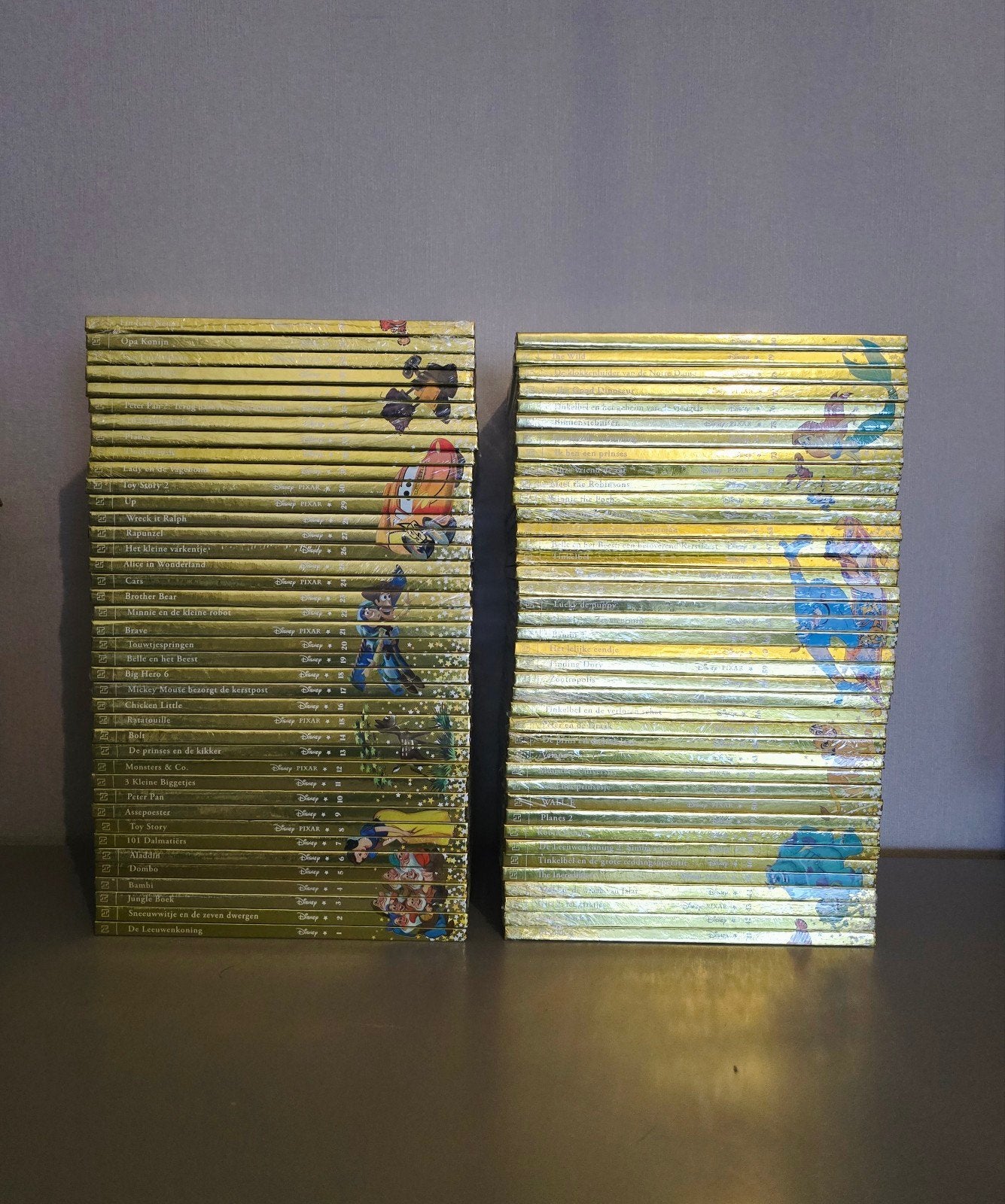 Lot: 80 verschillende Disney - Pixar gouden boekjes, Boeken, Jongen of Meisje, Nieuw, Sprookjes, Gouden boekje