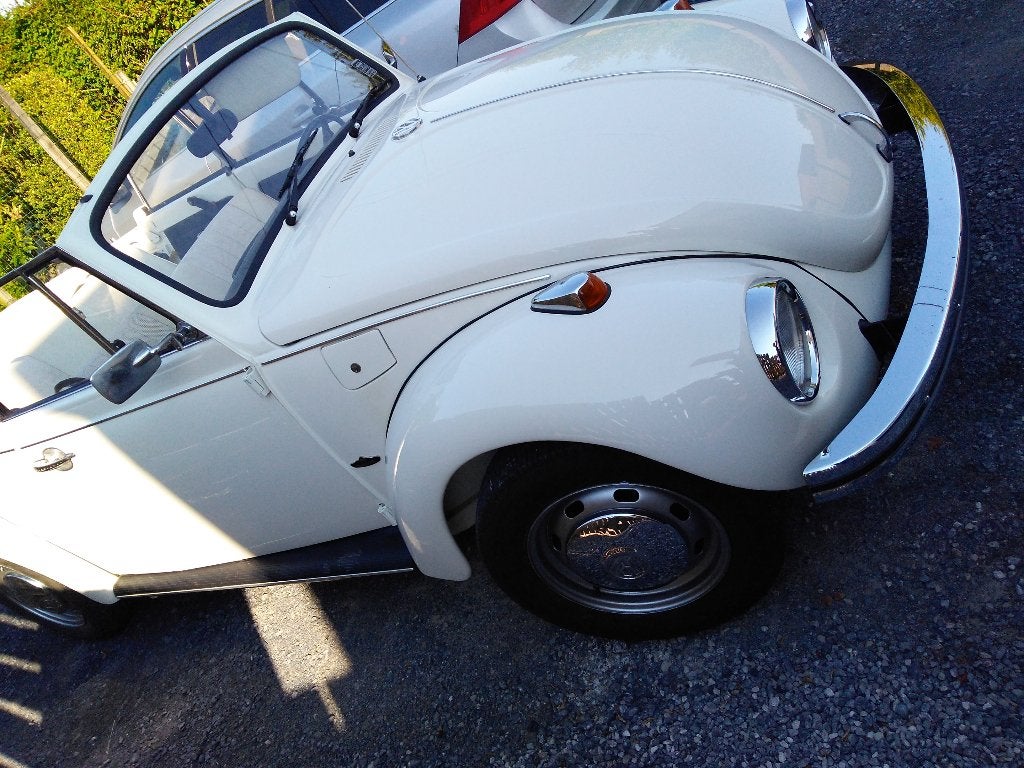 Volkswagen Kever Cabrio 1302S BJ 1972, Auto's, Voorwielaandrijving, Cabriolet, Wit, Overige kleuren