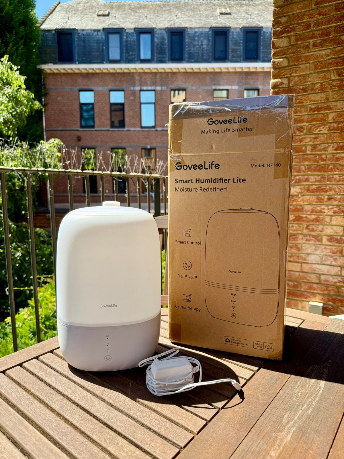 Govee Slimme Luchtbevochtiger/Aroma Diffuser/Nachtlamp, Ophalen, Zo goed als nieuw