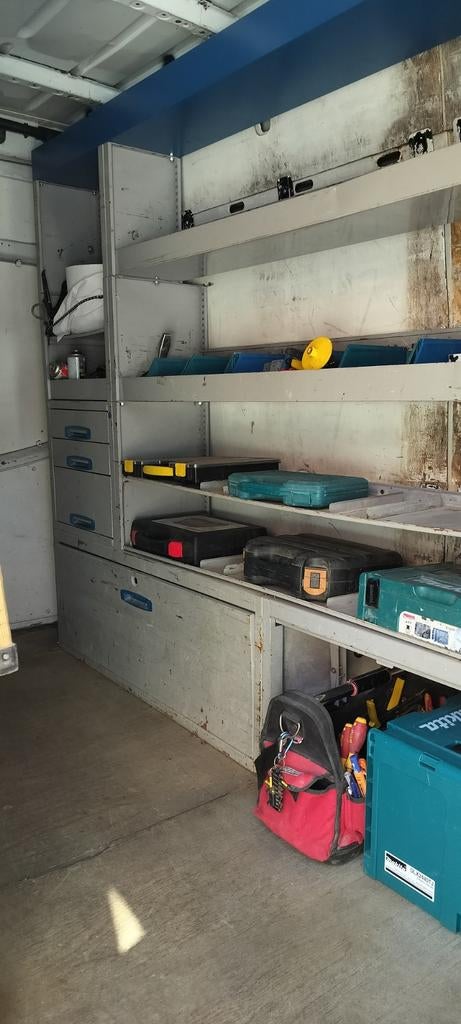 Bestelwagen inrichting 204 cm breed x 182,5 hoogte, Ophalen, Gebruikt