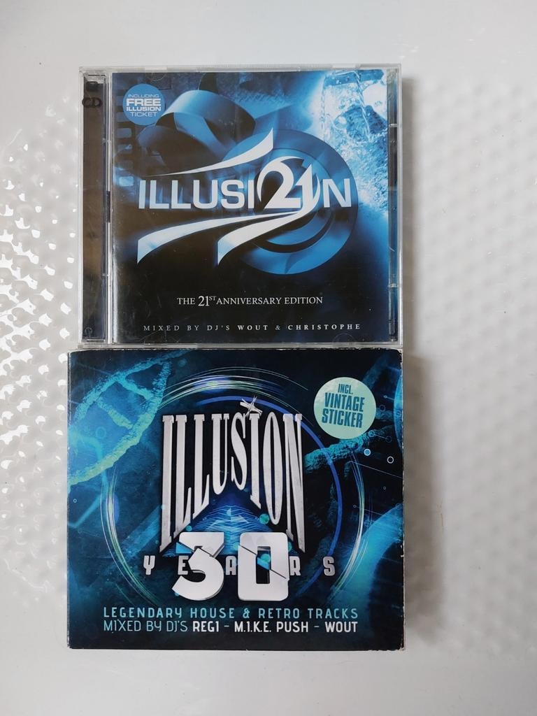 21 + 30 YEARS ILLUSION (+Free Ticket & Sticker), Verzenden, Zo goed als nieuw