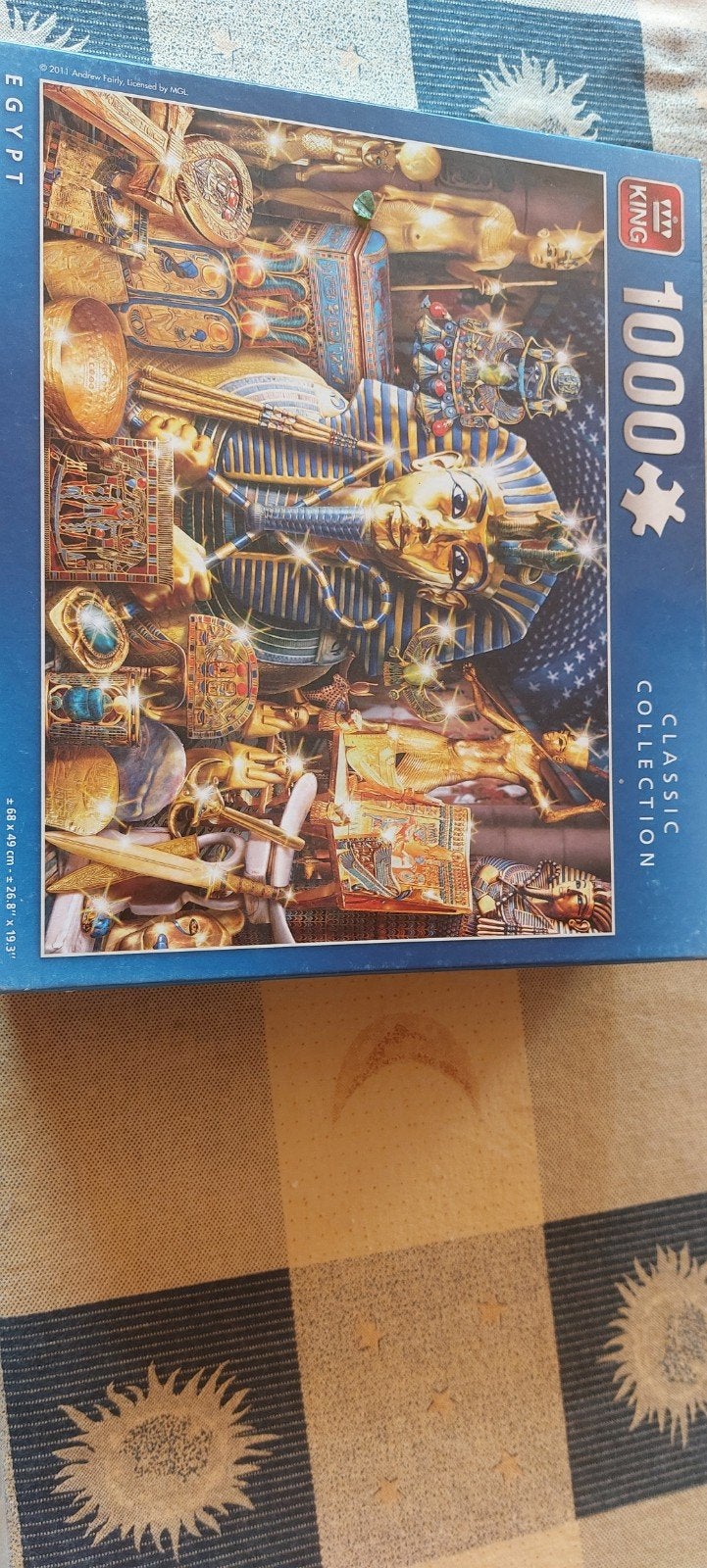 Puzzels King 1000 stukken, Ophalen