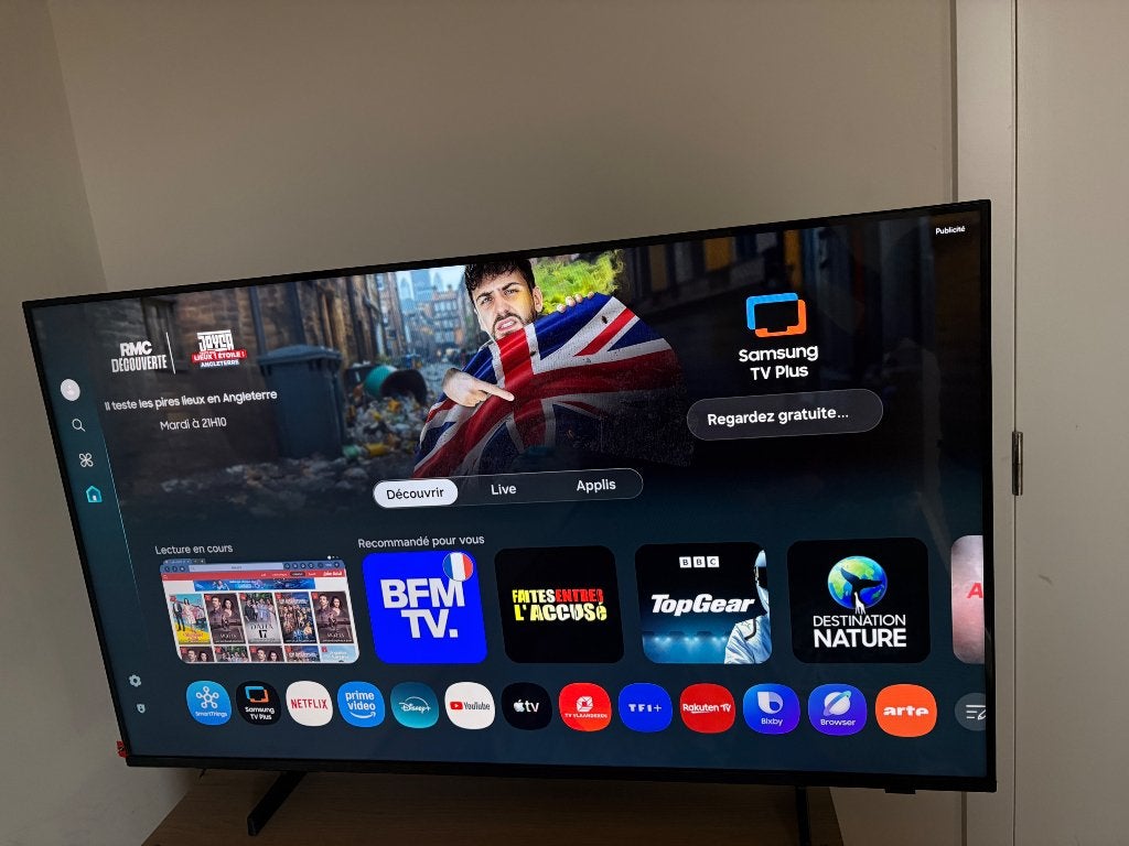 Samsung-smart-tv, Audio, Tv en Foto, Televisies, Ophalen, 120 Hz, Zo goed als nieuw, Samsung