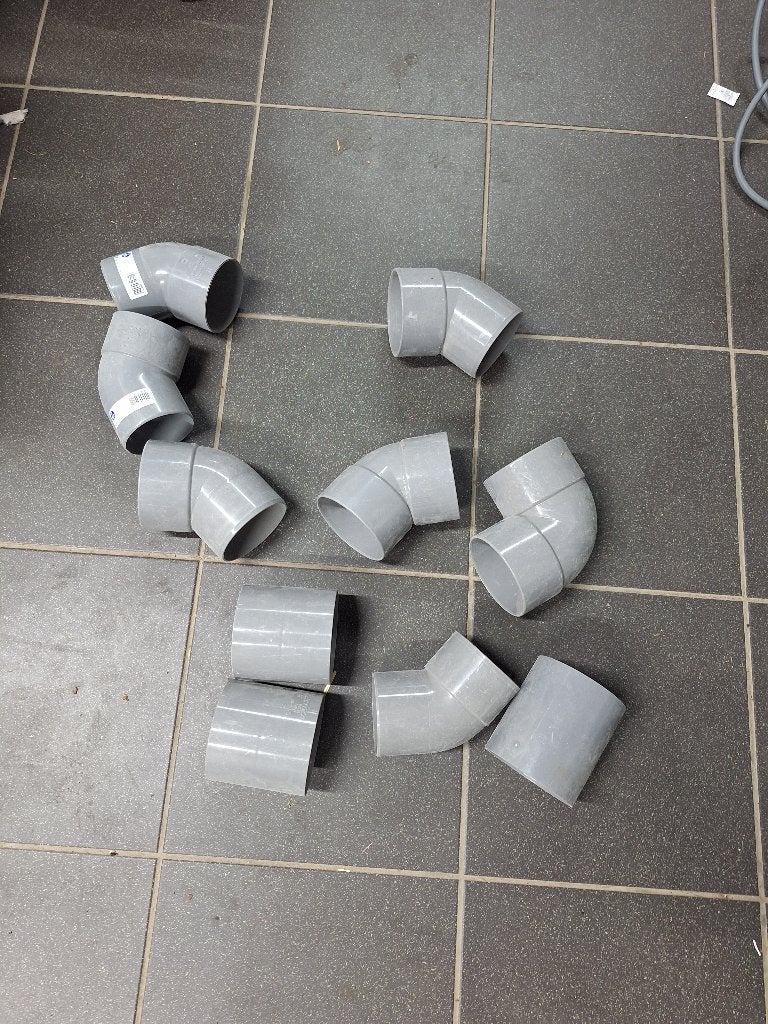 pvc afvoer diameter 80, Ophalen, Afvoer, Nieuw, PVC
