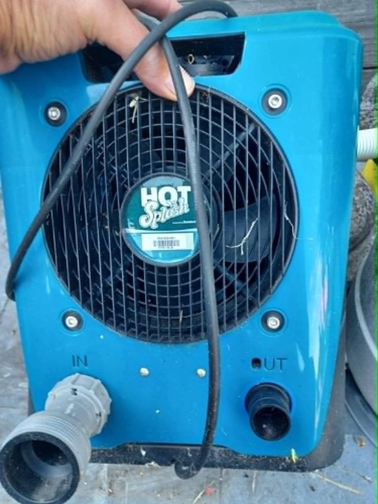 HOT Splash warmtepomp (zwembad), Tuin en Terras, Ophalen, Gebruikt, Verwarming