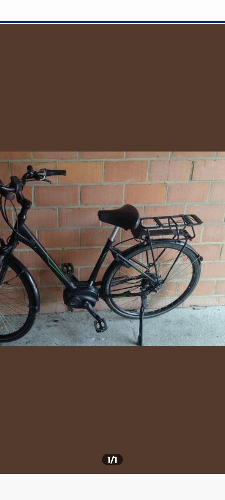 elektrische fiets Victoria voor onderdelen, Ophalen