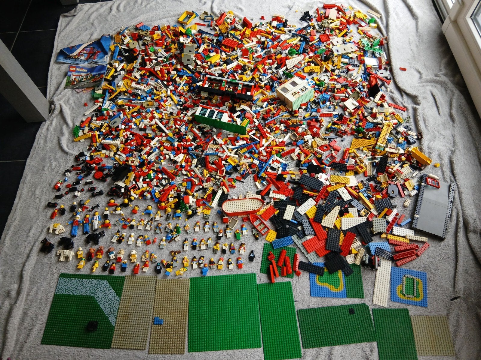 groot lot oude lego 10kg, Kinderen en Baby's, Ophalen, Lego