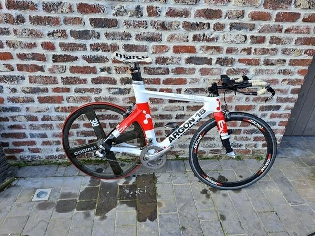 racefiets, Fietsen en Brommers, Gebruikt, Carbon, 10 tot 15 versnellingen, Heren