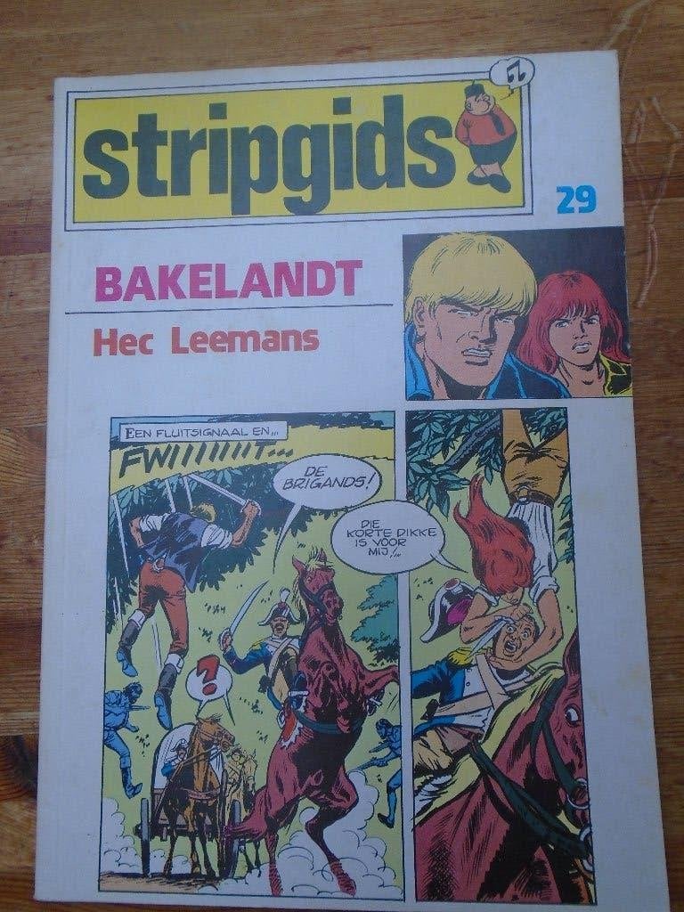stripgids 29 : bakelandt, Boeken, Gelezen, Eén stripboek, Hec Leemans, Ophalen of Verzenden