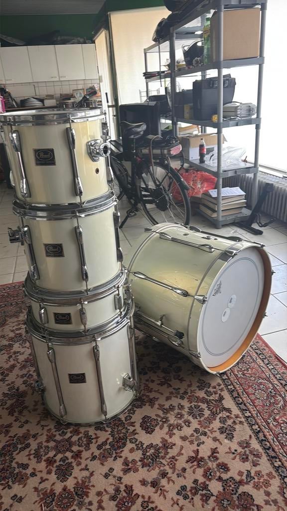 Pearl export series drumstel, Musique & Instruments, Batteries & Percussions, Enlèvement, Comme neuf, Pearl