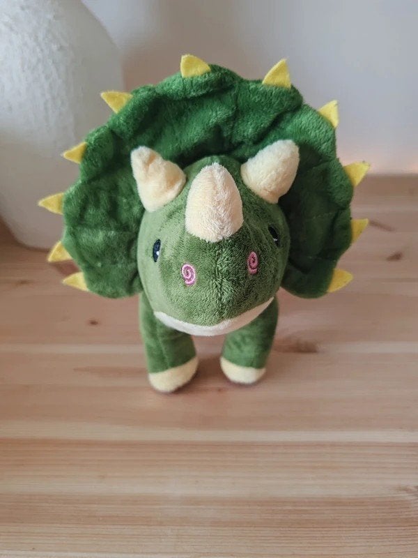 Dinosaurus knuffel, Groen, Overige merken, Ophalen of Verzenden, Zo goed als nieuw