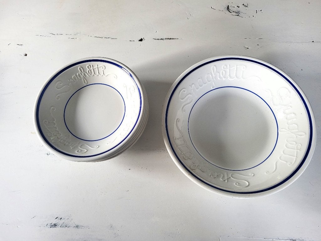 spaghetti borden, maatbekers, set wijnflesopener, servies, Ophalen of Verzenden, Nieuw