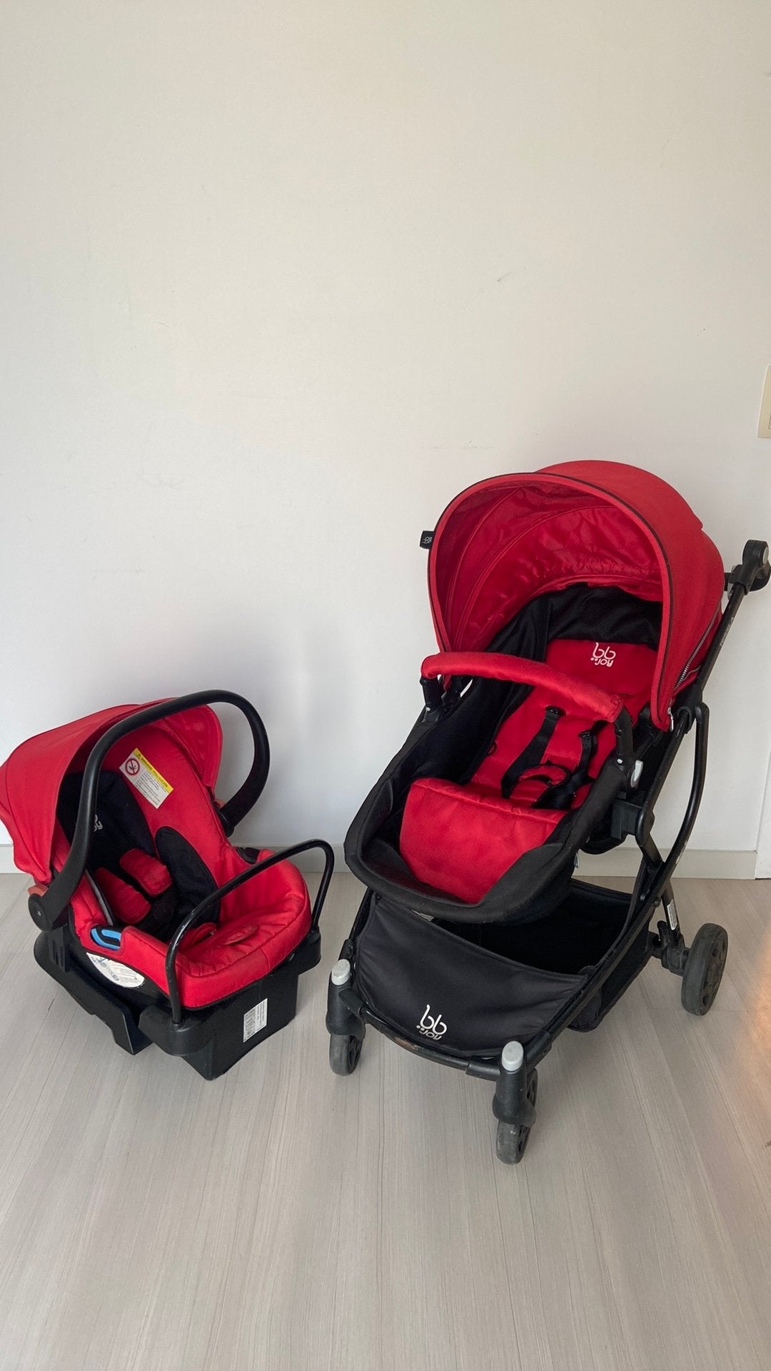 Kinderwagen en Maxicosi set, Enlèvement, Utilisé, Autres marques, Dossier réglable