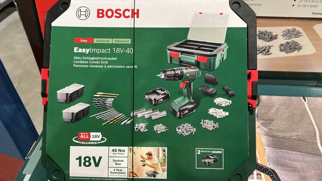 Bosch EasyImpact 18v-40, Doe-het-zelf en Bouw, Ophalen, Nieuw, Accuboormachine, Bosch