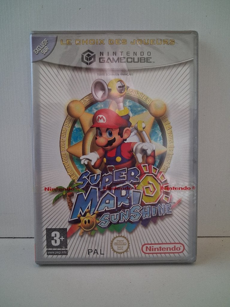 Super Mario Sunshine GESEALD (Nintendo GameCube), Neuf, 1 joueur, À partir de 3 ans, Plateforme